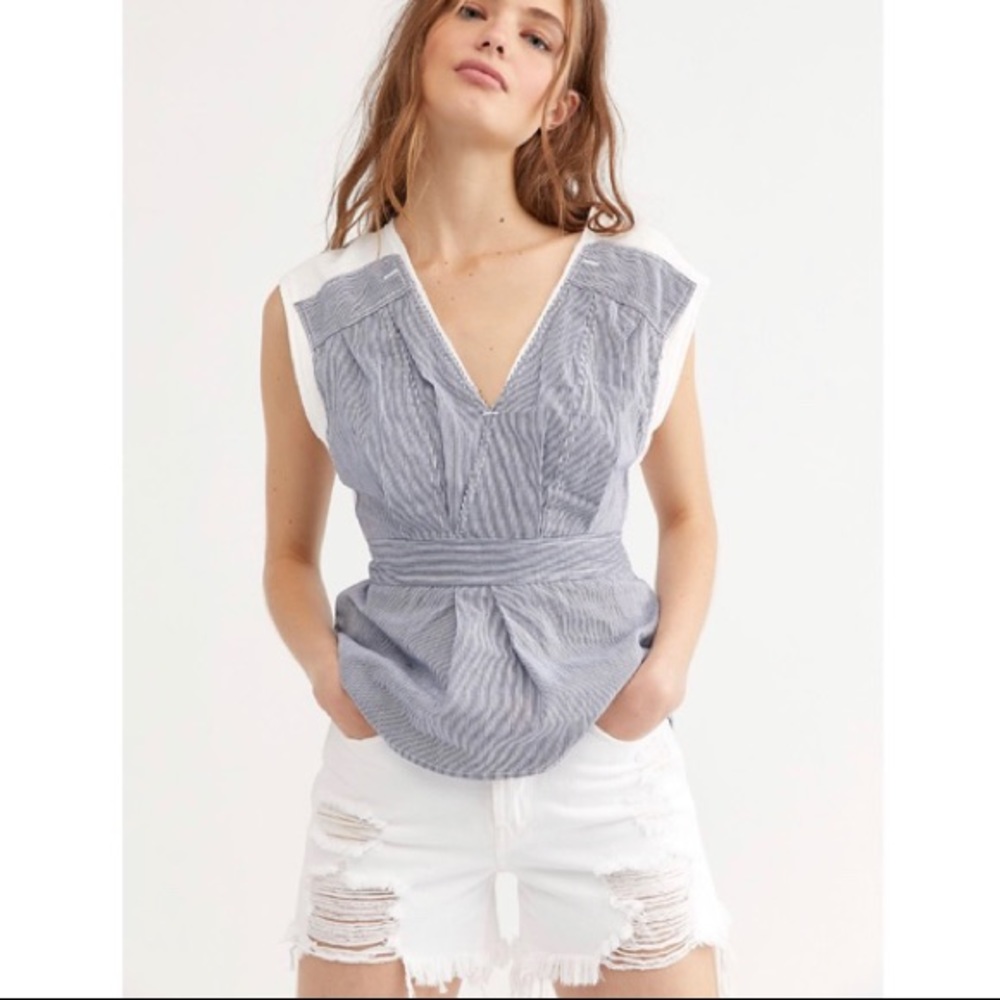NWT Free People Doub top